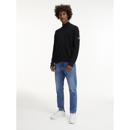 Calvin Klein Ανδρική ζακέτα Core Badge Sweater Zip Through